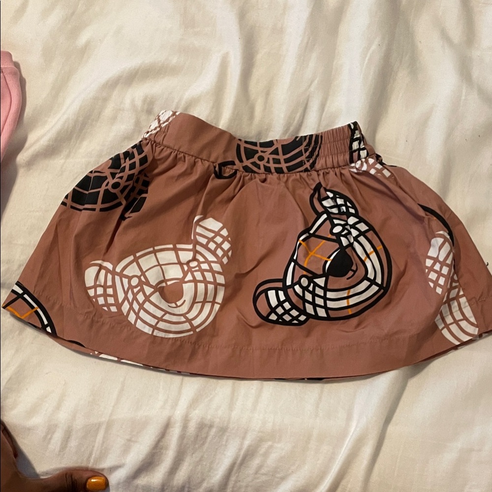 Burberry Kids Skirt in Pink and Black